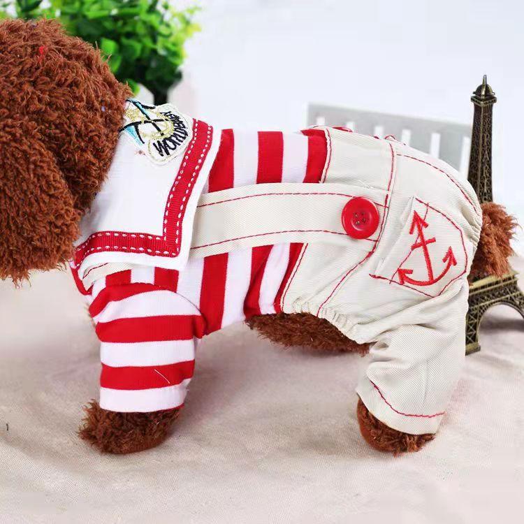 Dog Clothes Four-legged Clothes Spring, Autumn and Winter Pet Supplies Teddy Bi Xiong Poodle Small and Medium Dog Factory