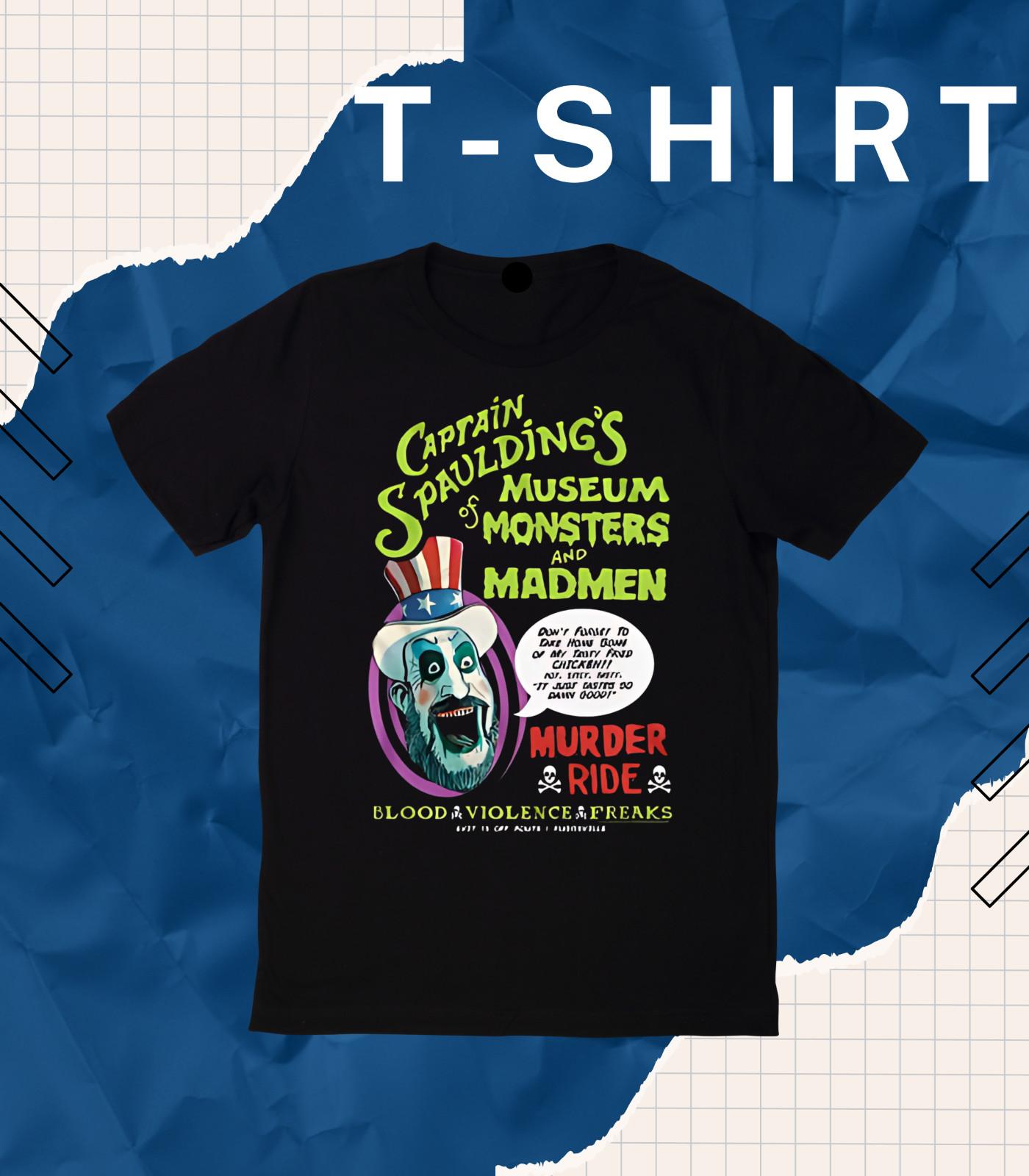 

Captain Spaulding s Museum Men s T Shirt Mens Womens Tees Top EB. L