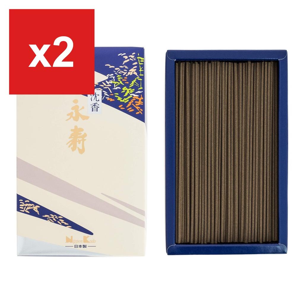 Incense Sticks by Nippon Kodo, Jinko Eiju (Aloeswood), Bulk Pack (180g)