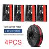 Universal Car Spare Tire Covers Case Auto Wheel Tires Storage Bags 210D Oxford Cloth Dust-proof Protector Car Accessories