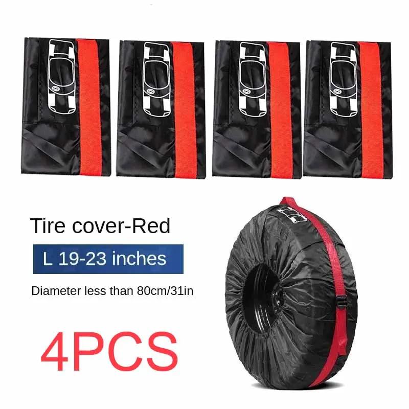 Universal Car Spare Tire Covers Case Auto Wheel Tires Storage Bags 210D Oxford Cloth Dust-proof Protector Car Accessories