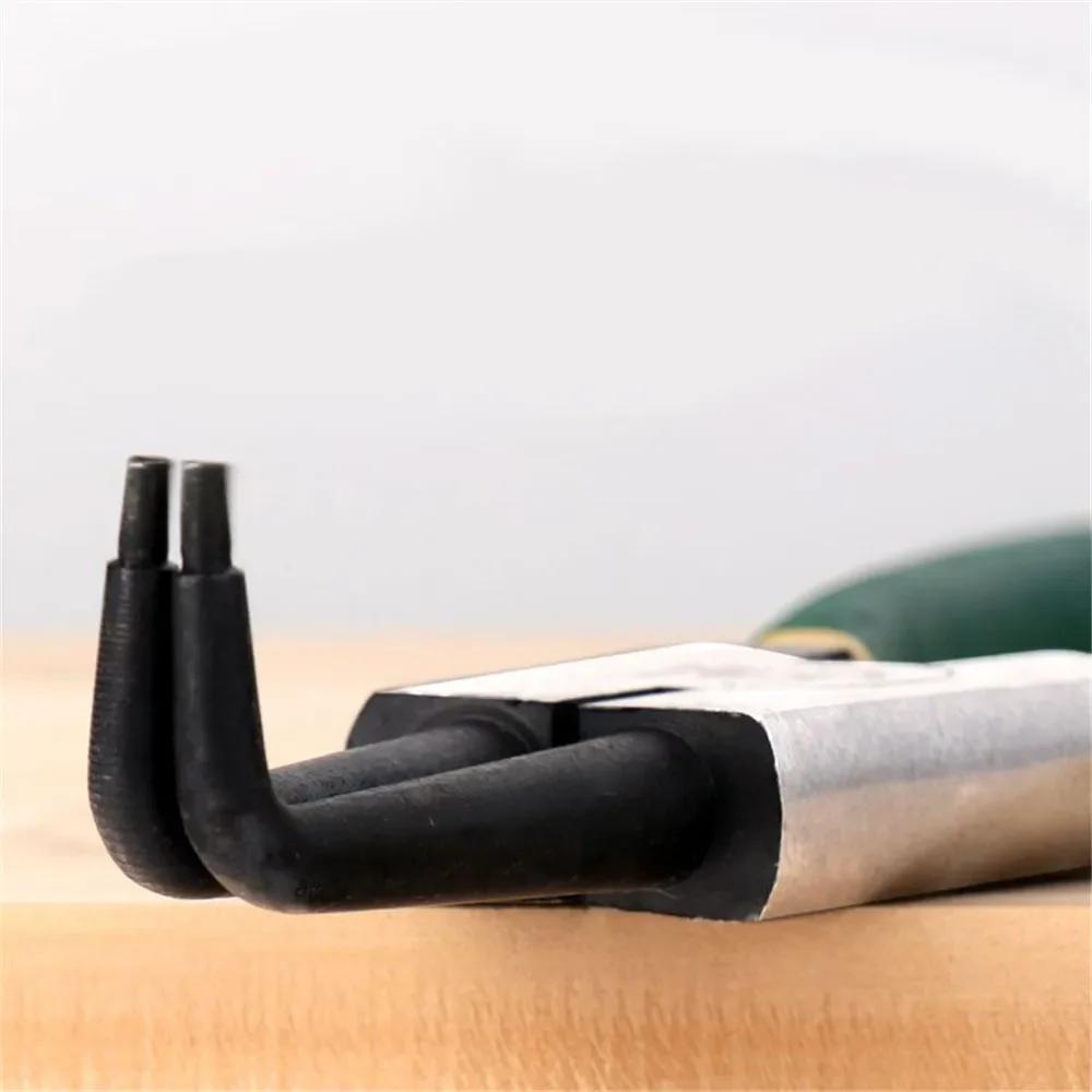 4Pcs 4-in-1 Circlip Pliers Set with Storage Bag 7 Long Nose Bent Plier Inner Outer Retaining Snap Ring Remover Maintenance Tool