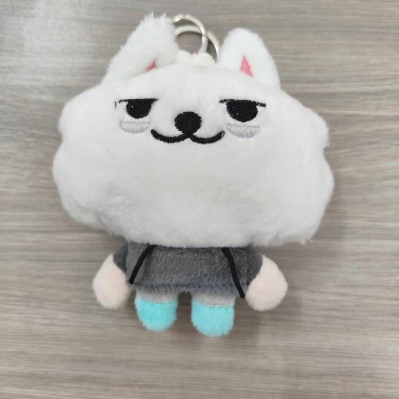 

Plush Dog Toy With Pp Cotton Filling For Kids And Collectors White