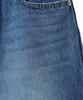 Yuhee Youhee Lettering Denim Mini Skirt Blue