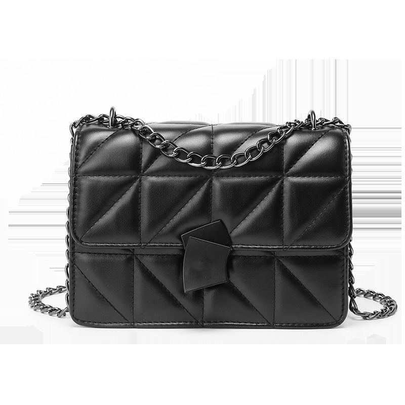 Xiaoxiangfeng Rhombus Chain Bag, High-End Light Luxury Shoulder Messenger Bag, Fashionable Versatile Small Square Bag For Women
