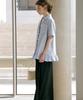 Dyuidyui Summer Frill Shirt_Blue