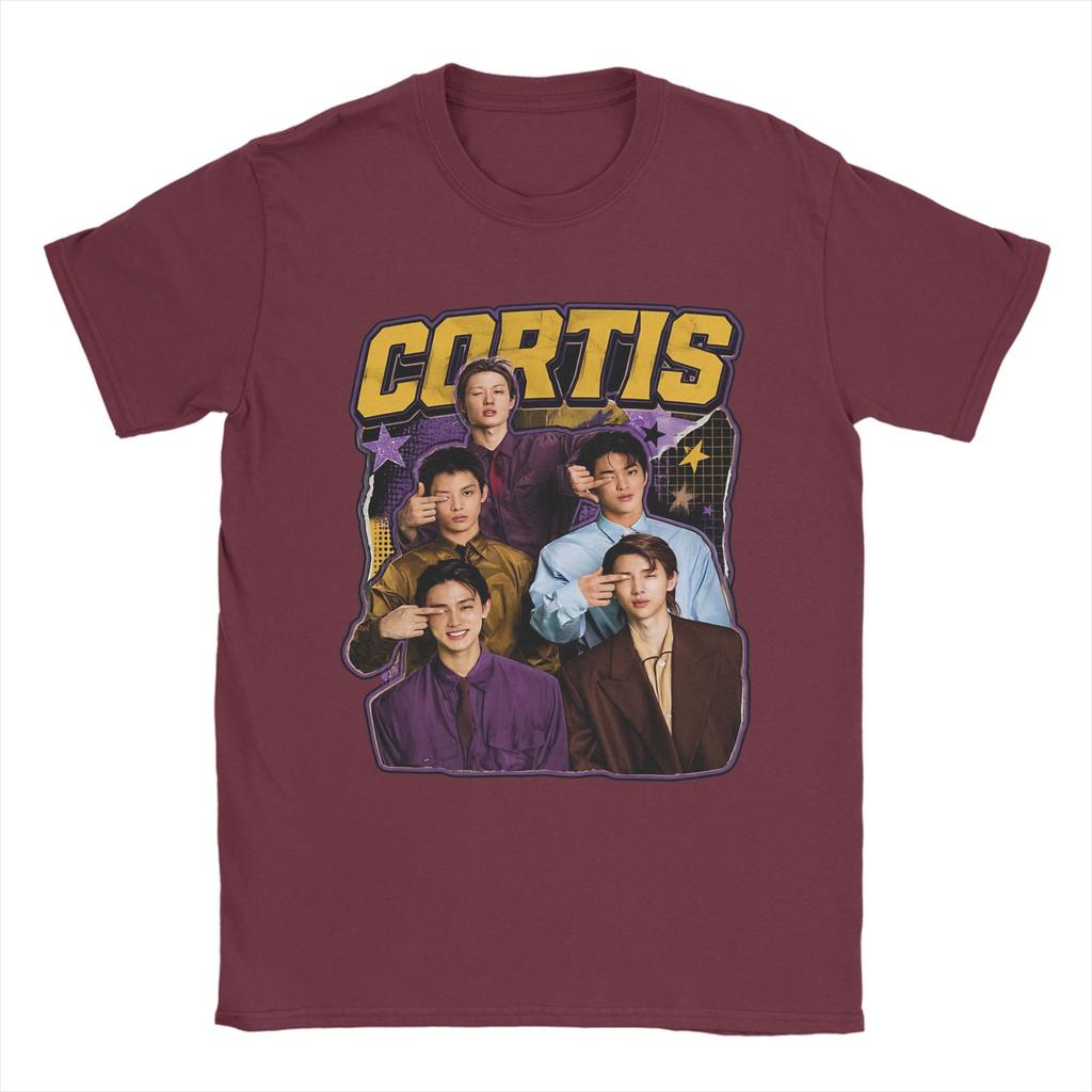 Fashion Cortis Kpop TShirt Unisex Cotton Short Sleeve Round Neck Summer Clothing