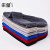 Men's pure wool knitted hat new jacquard wool hat autumn and winter windproof warm hat