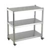 Beifu 3-Tier Movable Carbon Steel Kitchen Storage Rack