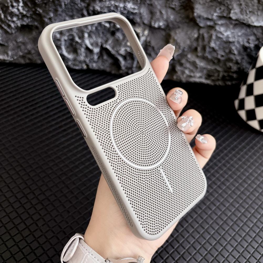

Back Ventilation Hole Wireless Charging Magnetic Phone Case for Xiaomi 17 Pro Max Mi 17 Pro xiaomi 15 pro 14 Slim Protects Cover Xiaomi 17 pro max