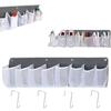8 Compartment Non-Woven Mesh Shoe Storage for Bedside and RV Hanging