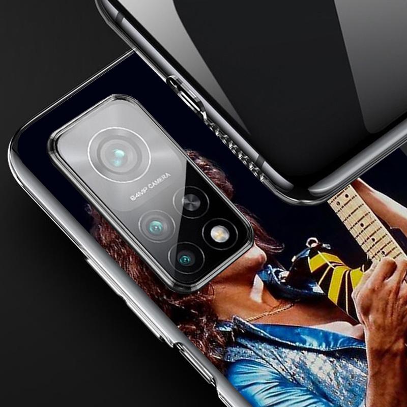 Eddie Van Halen Graphic Guitar Phone Case For Xiaomi Redmi Note 15 14 13 12S 12 11 Pro Plus 14S 11S 11E 10 10S 11T 5G Personaliz