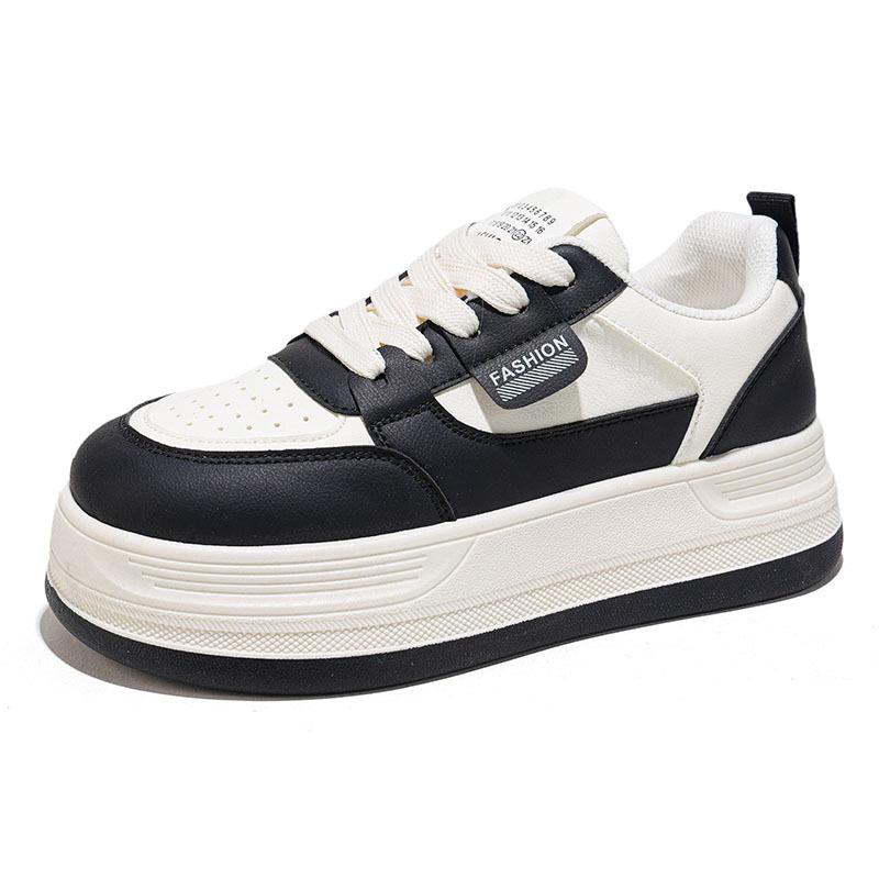 Nouveauté automne chaussures décontractées plateforme muffin style ins chaussures de skate pour étudiant MR