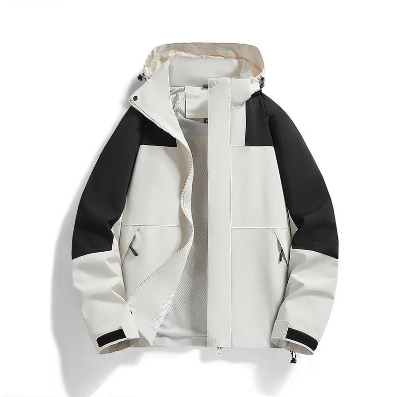 Camping Jacket Cycling Coat Warm High Quality Windproof Waterproof Mountaineering New Winter Men Hoodie Detachable Tracksuit