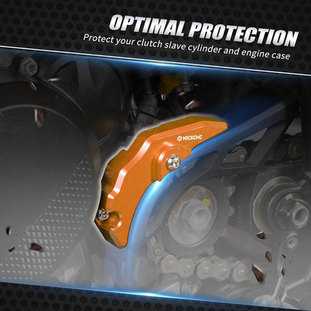 NICECNC For 2024 KTM EXC 300 EXC XCW 250 300 SX XC Husqvarna TE300 TE250 GasGas EC300 EC250 Clutch Slave Cylinder Cover Guard