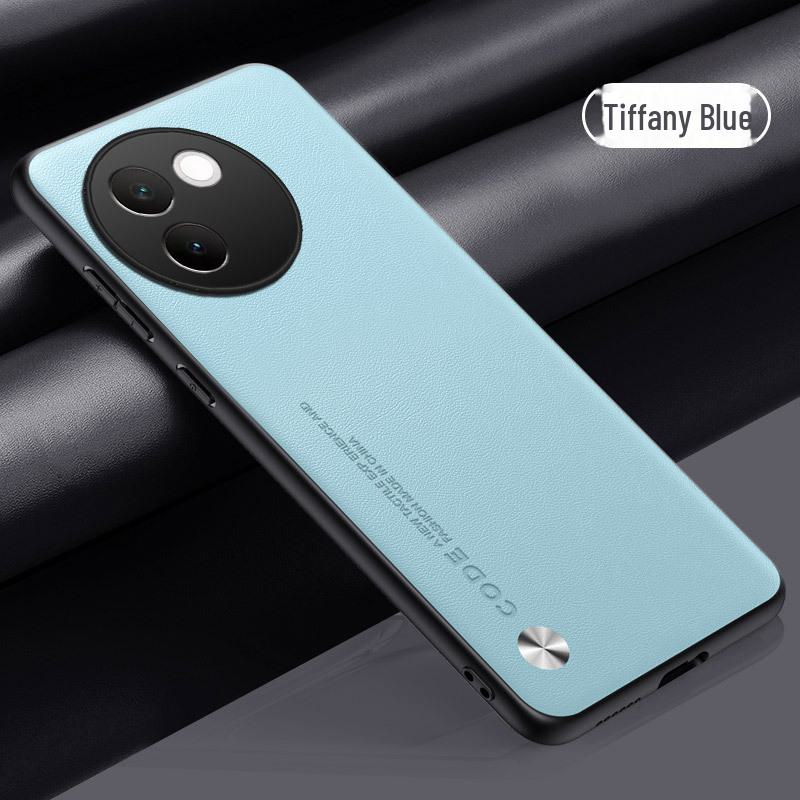 Vivo V30e Leather Carbon Fiber Kevlar Protective Cover - All-Inclusive Case for V23, V30Pro, V25