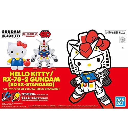 Bandai SD Gundam EX-STANDARD Hello Kitty/RX-78-2 Gundam Non-Scale Kit