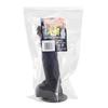Out Vision Toy Club True Dildo Extreme Jet Black M Size Jet Black (Extreme - M)
