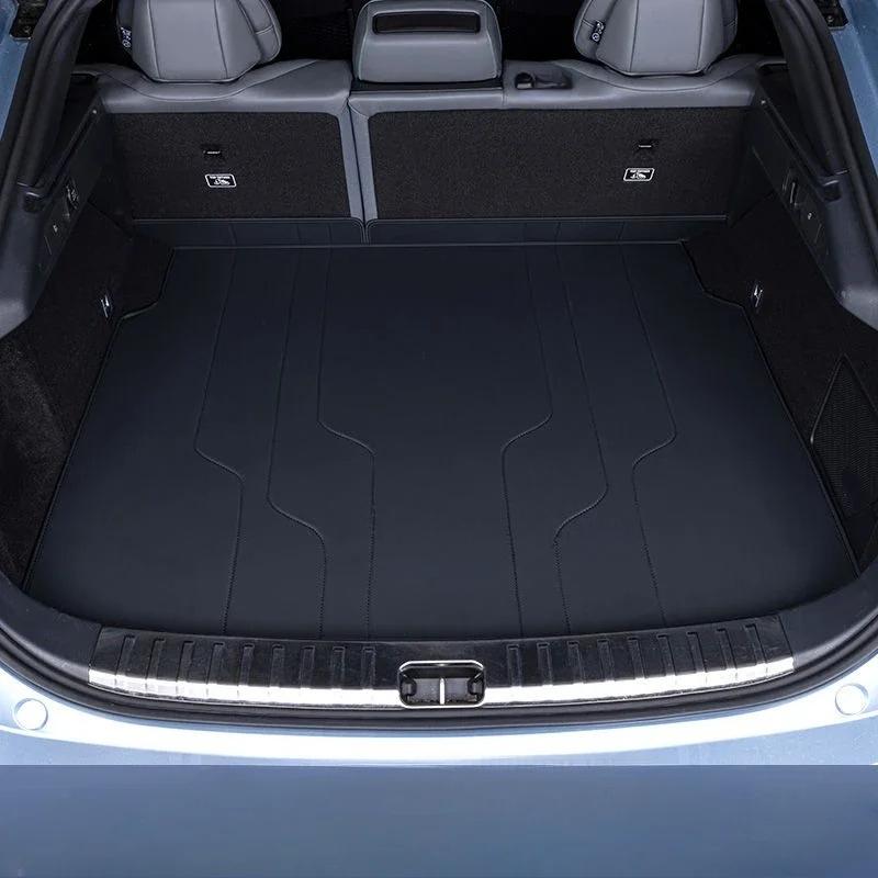 Leather Trunk Mat Rear Liner Cargo For ZEEKR 001 2025 2024 23 22 Waterproof  Anti-dirty Carpet Tray Protector Interior Accessory