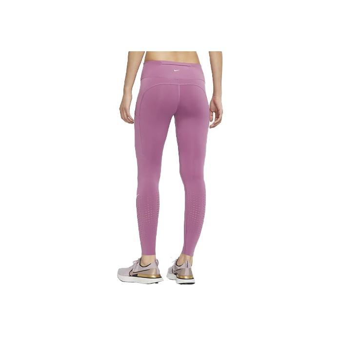 Nike Power Epic Lux Dri-Fit Breathable Quick-Dry Running Tights Women Bottoms Light-Bordeaux CN8042-507