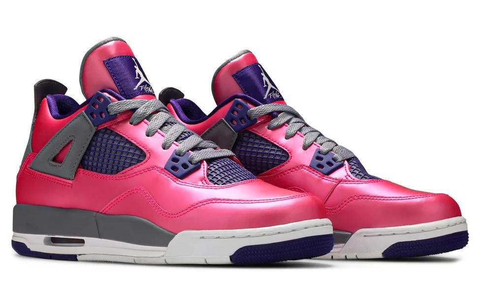 Jordan 4 Retro Pink Foil GS 487724-607