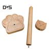 Tissue Holder Toilet Roll Paper Storage Rack with Stable Base Cat Theme Design Roll Paper Organizer Kitchen Accessory