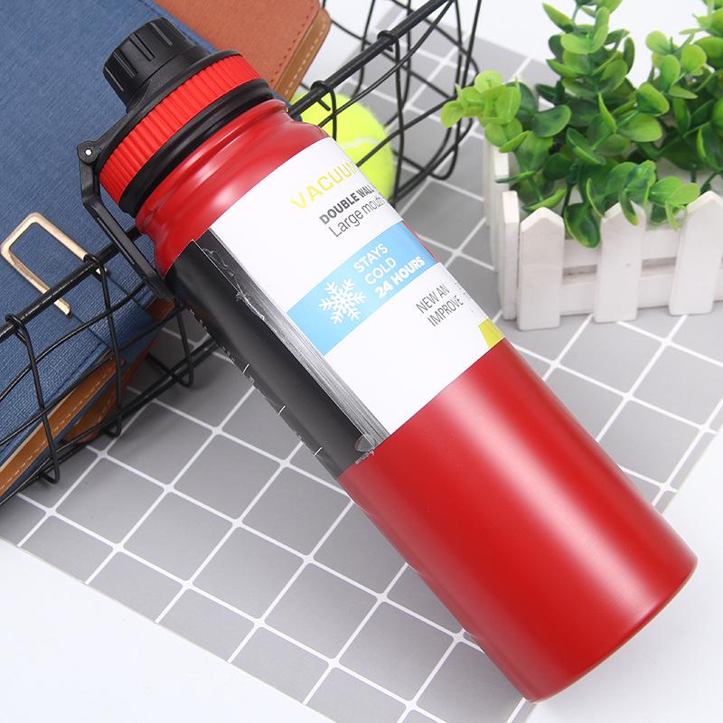 Large Capacity 304 Stainless Steel Sports Water Bottle for Fitness Outdoor Travel Car Cup - New 2025 Model