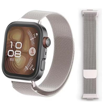 Magnetic Milanese Loop Band For Huawei Watch Fit4-Fit4 pro-FIT 3 Strap Stainless Steel Correa for Huawei Fit2/Fit1 Accessories