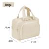 Large Capacity Travel Tote: Women's Portable Makeup & Skincare Organizer with Compartments