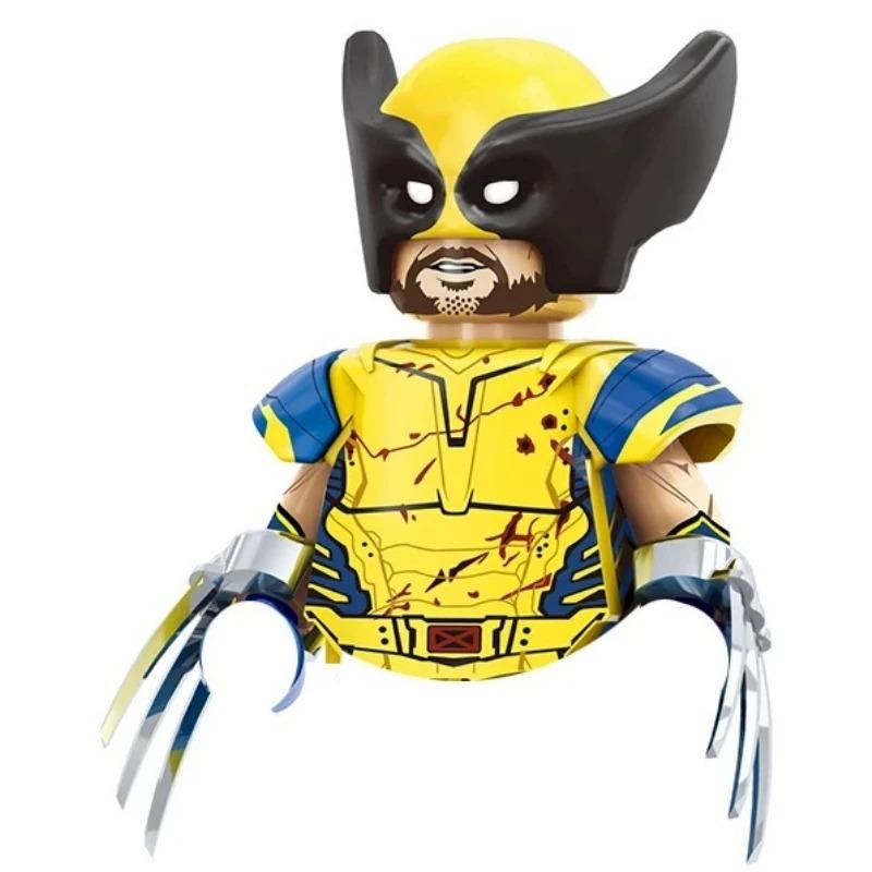 Ślepa Paczka Mini Klocki TV6205 Figurki Duży Goblin Spiderman Iron Man Venom Kapitan Hawk Deadpool Pancerz Boże Narodzenie Prezent Zabawka