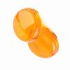 2 pcs Motorcycle Turn Signal Light Lens Cover For Dyna Softail Sportster 1986 15