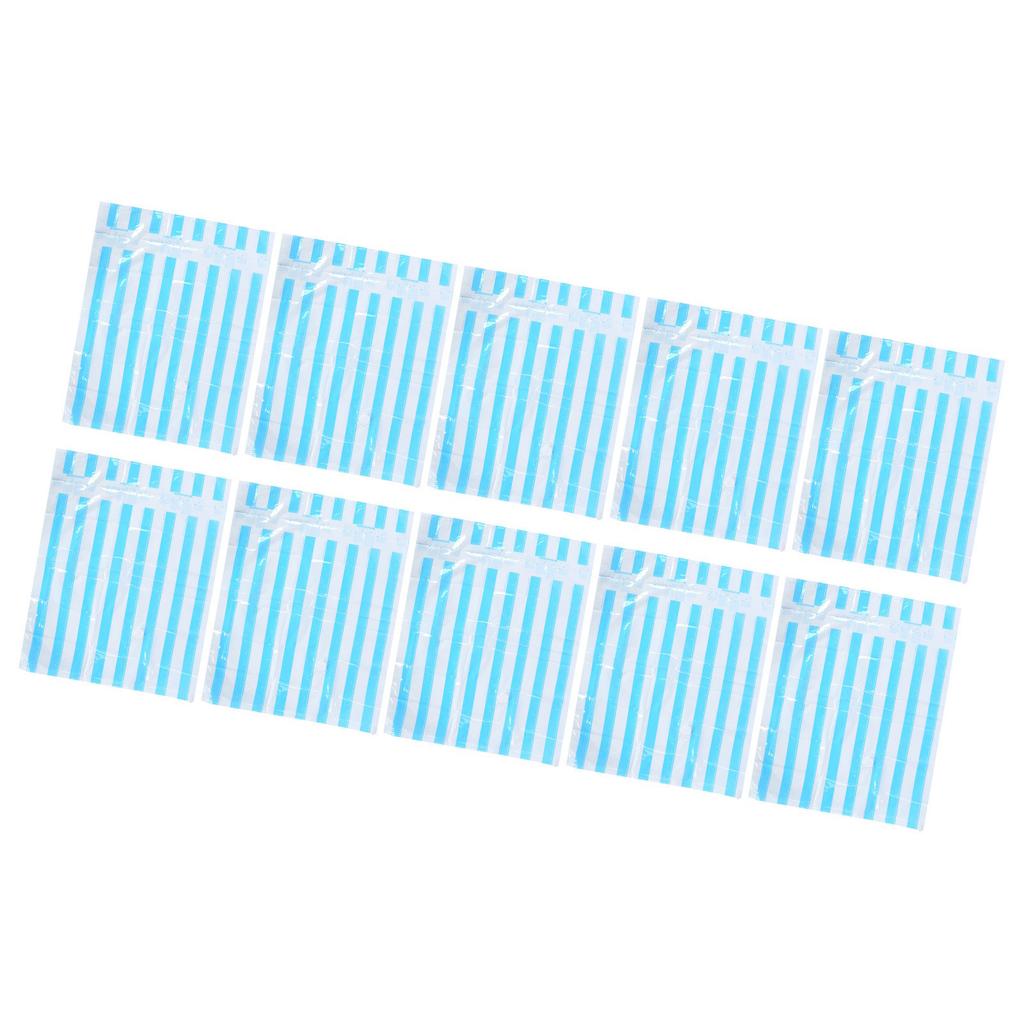 10 Adet/Set 12C Vakumlu Saklama Torbası Yer Tasarrufu Sağlayan Sıkıştırılmış Torba 3,5 cm Dişli Hava Girişi ile 100 x 80