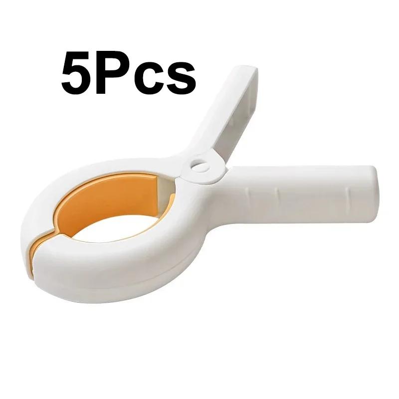 Quilt Clips 1-10Pcs Windproof Clothespins Heavy Duty Large Clothespins With Rubber Gasket Clothespins Beach Towel Curtain
