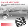 1 paio di prese d'aria per console centrale auto per Renault Clio II 1998-2001/THALIA I 2001-2006 griglia di aspirazione getto d'aria 7702258375