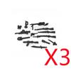 MOC Military Building Blocks Accessories Weapons Guns Special Forces Soldiers AKM Rocket Launchers Night Vision Toys Gifts X036