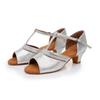 Lateinamerikanische Tanzschuhe für Damen, Gesellschaftstanz, Modern, Tango, Tanz-Performance-Schuhe, 4 cm Absatz