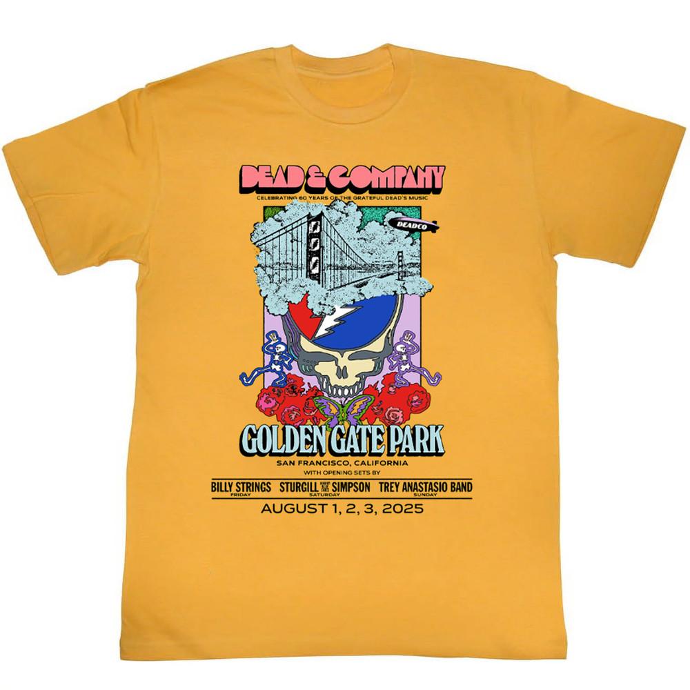 Billy Strings Golden Gate Park In San Francisco T Shirt  Unisex T-Shirt XL