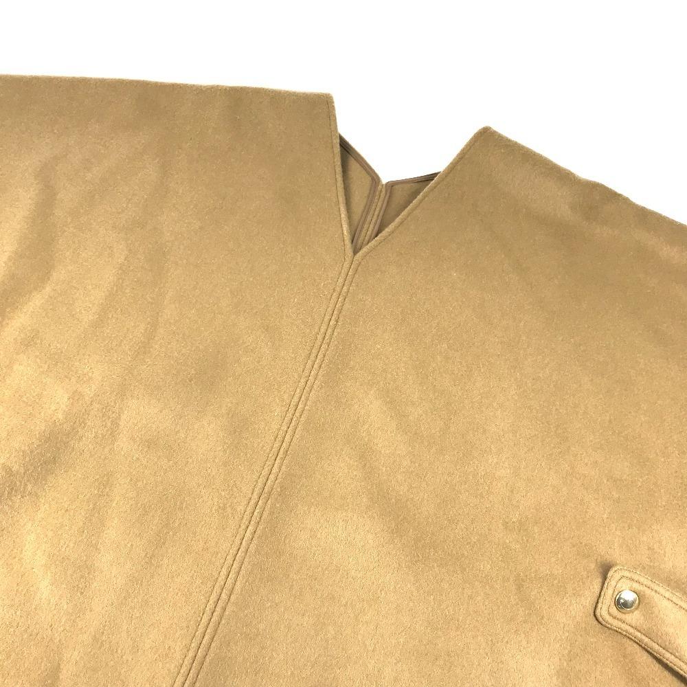 MONCLER logo PONCHO CAPE Apparel Outerwear Haori Tops poncho wool / Nylon Beige