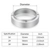 Aluminiowy Pierścień Dozujący 58/54/51MM Filtr do Miski Parzenia Koszyk na Kawę Mieloną Narzędzie Łyżka Ubijaki Portafilter Naczynia do Kawy