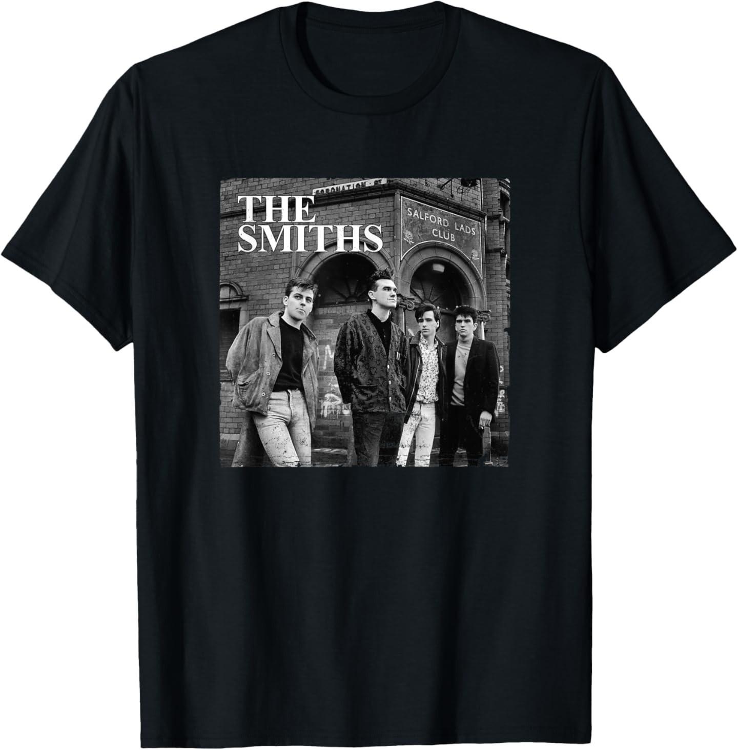 The Smiths Salford Lads Club Band Photo by Stephen Wright T-Shirt S разноцветный