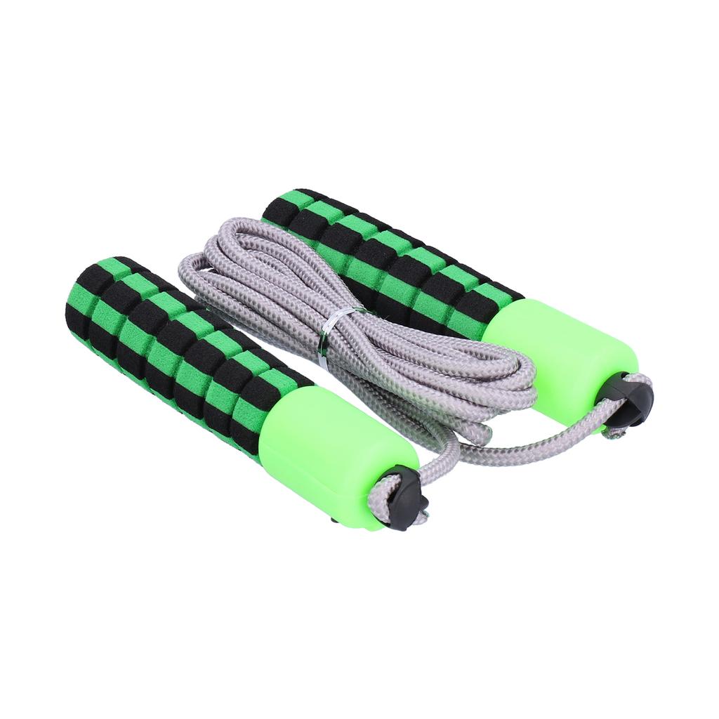 Unisex Jump Ropes with Electronic Counter Adjustable Counting Skipping Rope for ExerciseGreen