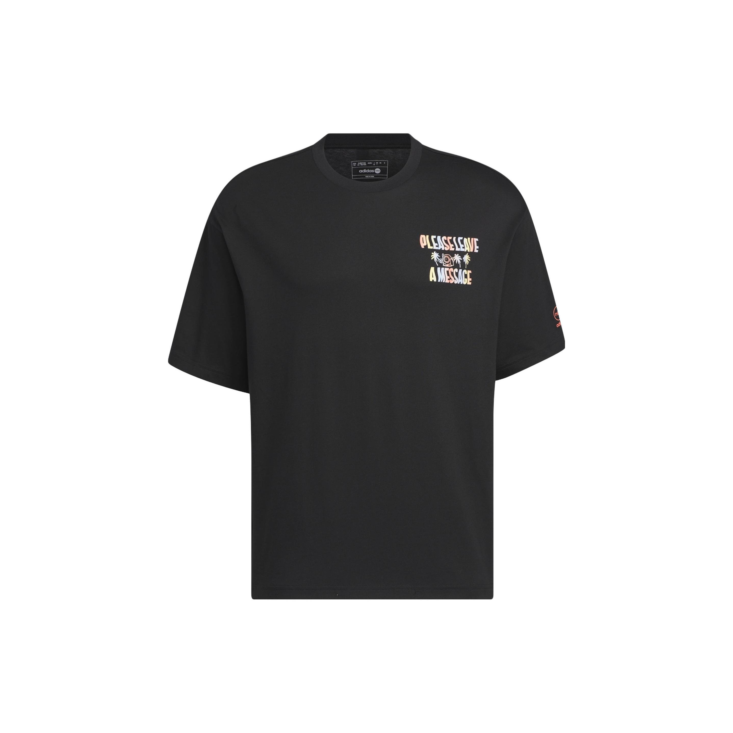 adidas T-Shirts Asia Sizing Black Men s IA6746 M