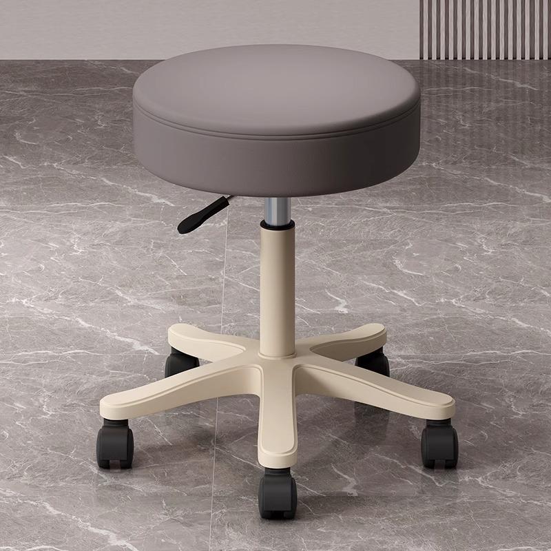 Beauty Salon Swivel Stool: Hairdresser, Nail Technician, Makeup Artist, Barber Wheeled Chair