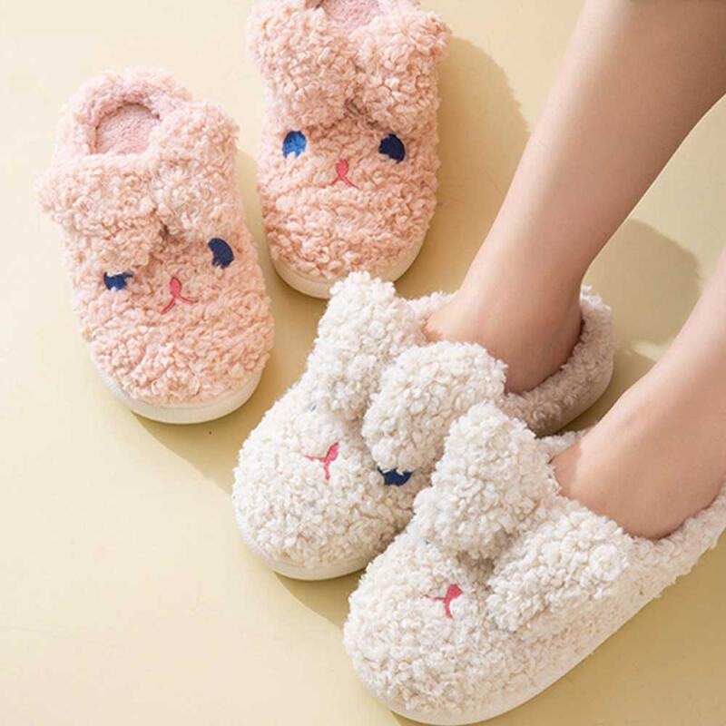 

Winter Warm Women s Fur Slippers 4 Colors 1803278 white
