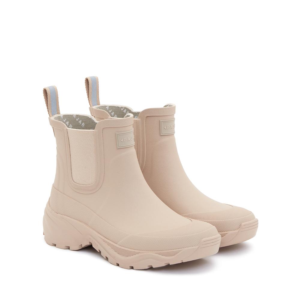 Pajar Maple Thread Chelsea Edge Rain Boots Ivory