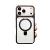 iPhone 17 Pro Max Magnetic Stand Case, Skin-Feel Matte, Drop-Proof Protective Cover for iPhone 13-16