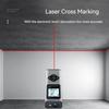 Mini Laser Rangefinder Digital Tape Measure Building Measure Ruler Rangefinder Tool Infrared Laser Rangefinder Cross Marking