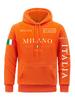 Flag Of Italy Men Hoodie Milan City Hoodies 3d Print Hoody For Man Casual Spring Autumn Clothing Top