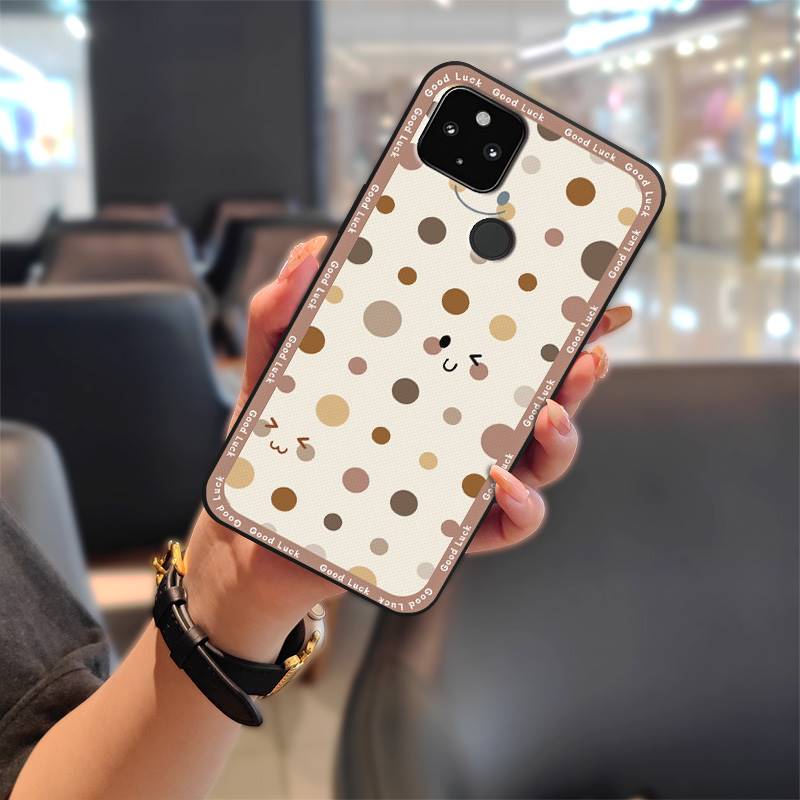 Anti-dust Full Wrap Phone Case For Google Pixel 4A 5G Protective Soft Case Fashion Design Cover Back Cover Cartoon TPU