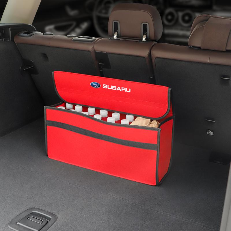 Car Trunk Storage Bag Large Capacity Foldable Organizer Box For Subaru Impreza Forester Legacy WRX STI BRZ XV Outback Crosstrek YY3